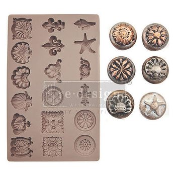 Prima Redesign Mould 5X8 - Seashore Treasures