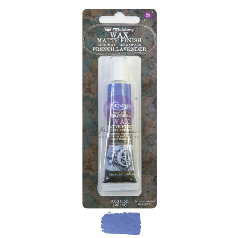Prima Finnabair Matte Wax Paste  -French Lavender (tub)