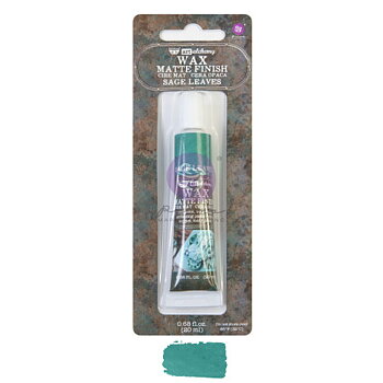 Prima Finnabair Matte Wax Paste  -Sage Leaves (tub)