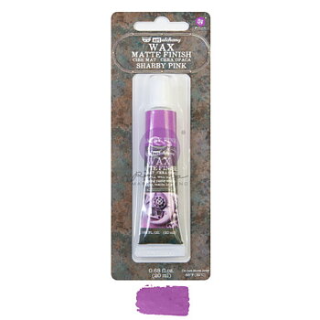 Prima Finnabair Matte Wax Paste  -Shabby Pink (tub)