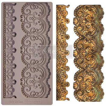 Prima Redesign Mould 5X10 - Border Lace