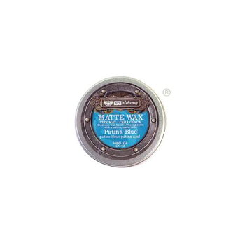 Prima Finnabair Matte Wax Paste -Patina Blue (burk)