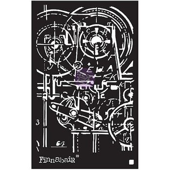 Prima Finnabair Stencil 6X9 - Machinery
