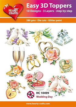 HC Easy 3D Toppers -Wedding Day