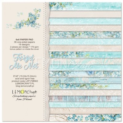 LC PP 6x6 Forget Me Not