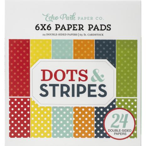 EP  Dots/Stripes Summer PP 6 x 6 