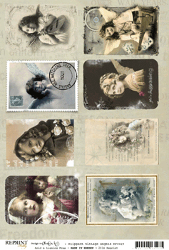 Reprint Klippark KP0029 Vintage Angels 