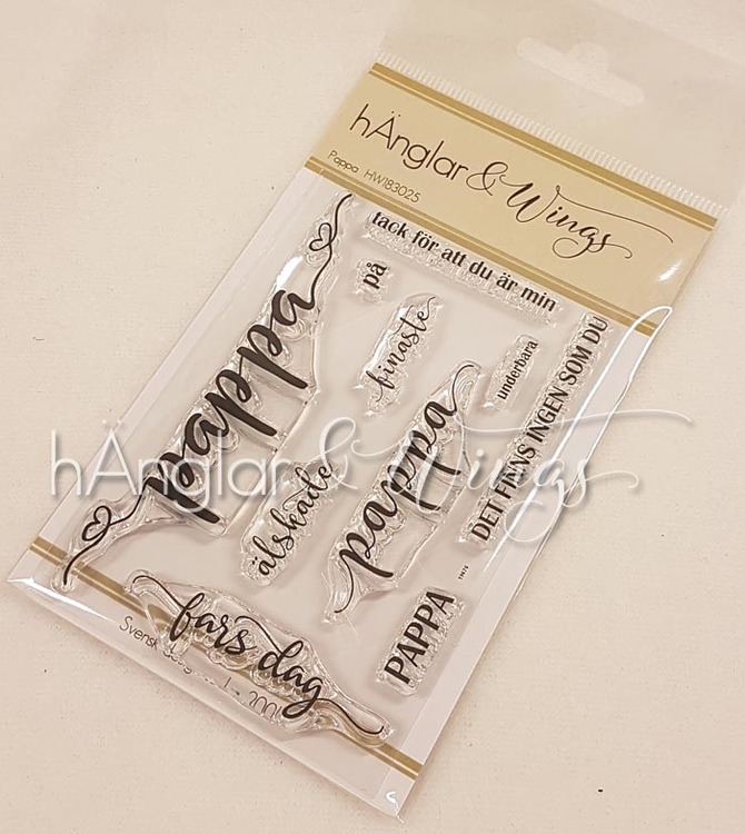 HW  Clear Stamps  Pappa A7