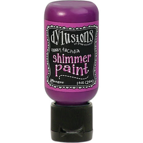 Dylusions Shimmer Paint 29ml -Funky Fuchsia