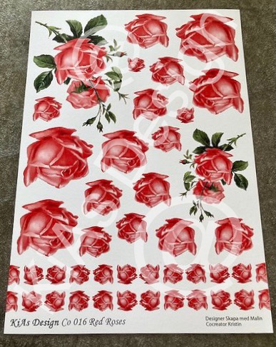 KiAs Design C0 016 Red Roses