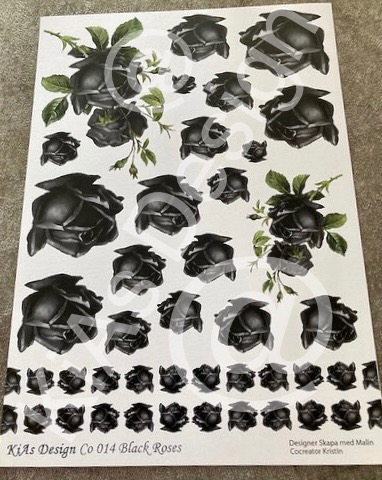 KiAs Design C0 014 Black Roses