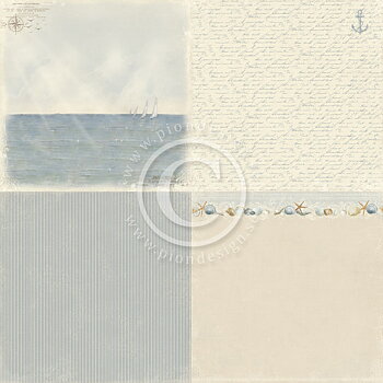 PD Shoreline Treasures 6x6"   Sailing 