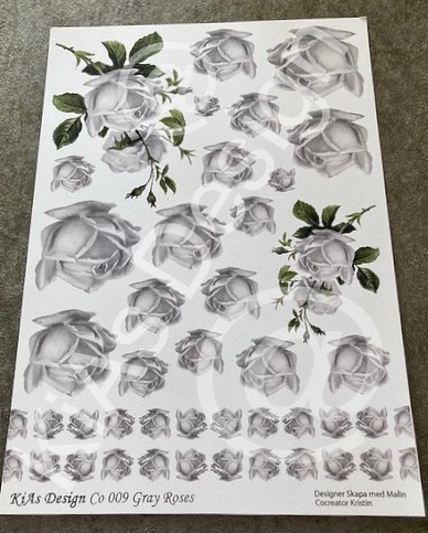 KiAs Design C0 009 Gray Roses