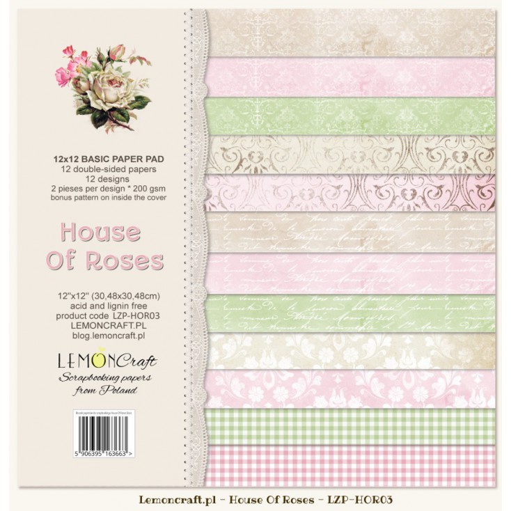 LC 12x12 House of Roses  Basic