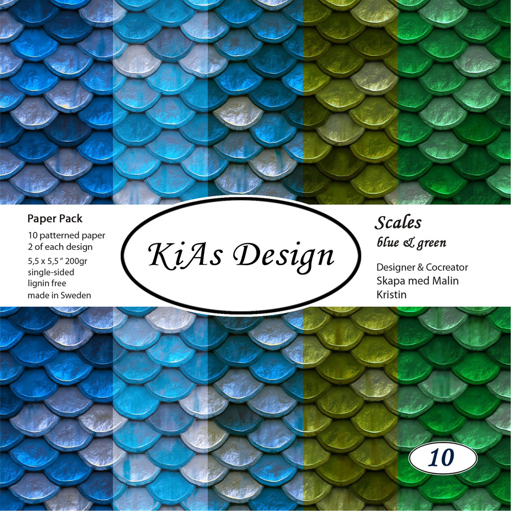 PP KD -Scales blue & green