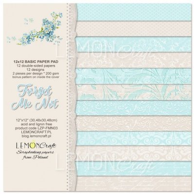 LC 12x12 Forget Me Not Basic