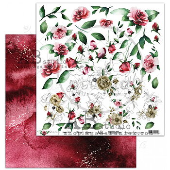 AB s  Diary  sheet 1 -First Rose