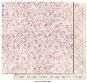 MD 1033 Denim & Girls - Embroidered Jeans
