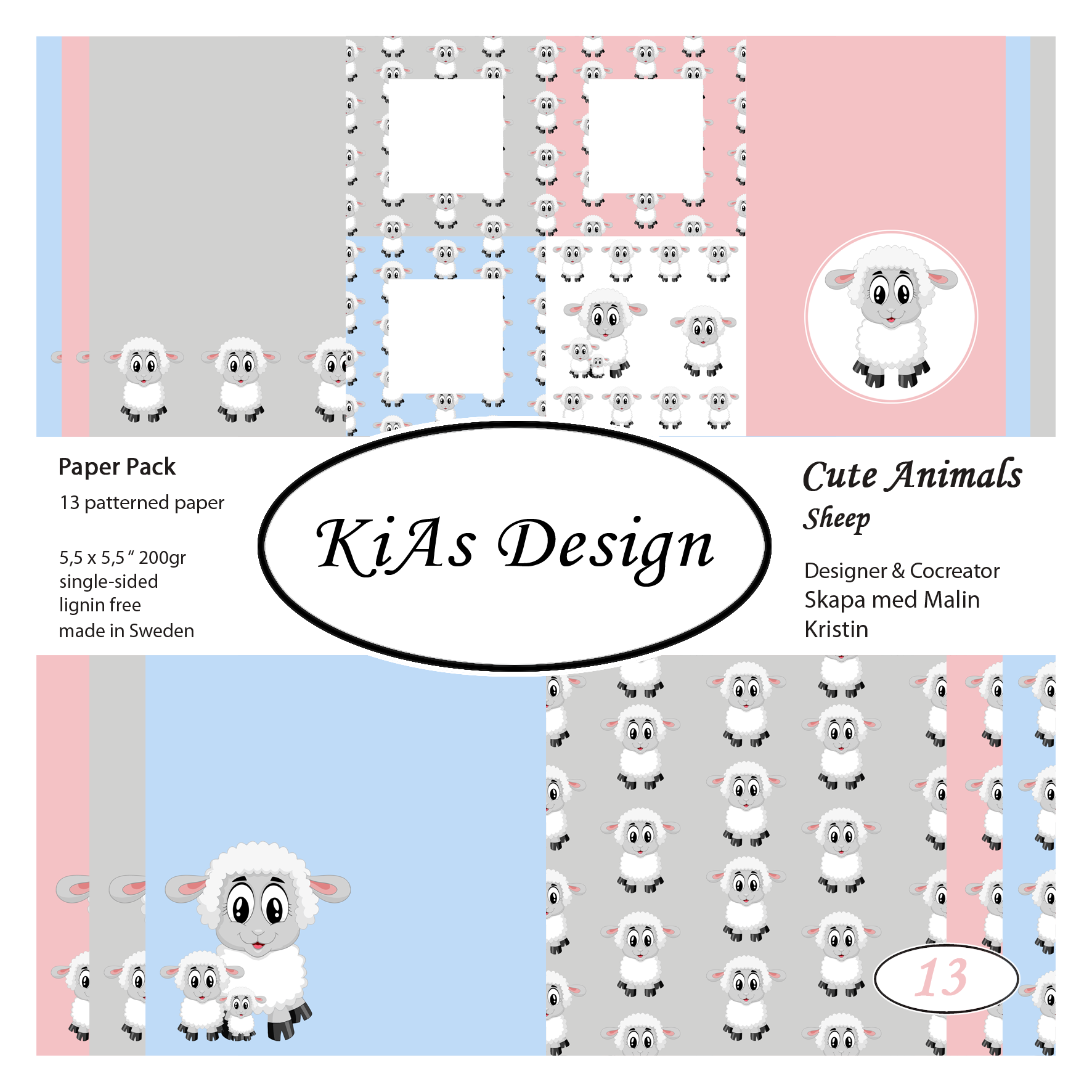 PP KD -Cute Animals Sheep