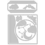 Sizzix OR Thinlits Die Set - Celestial Box Card - 2