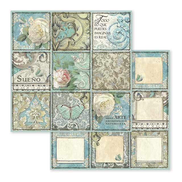 Stamperia SBB605 Azulejo Sueńo