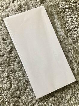 KiAs Design NYA Vita släta15x30 cm, 240 gr