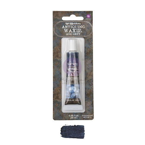 Prima Finnabair Wax Paste Antiquing Wax  -Ash Grey (tub)