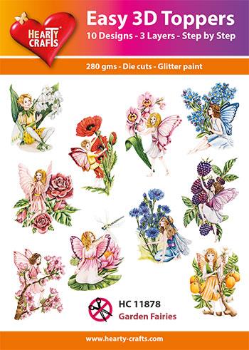 HC Easy 3D Toppers -Garden Fairies