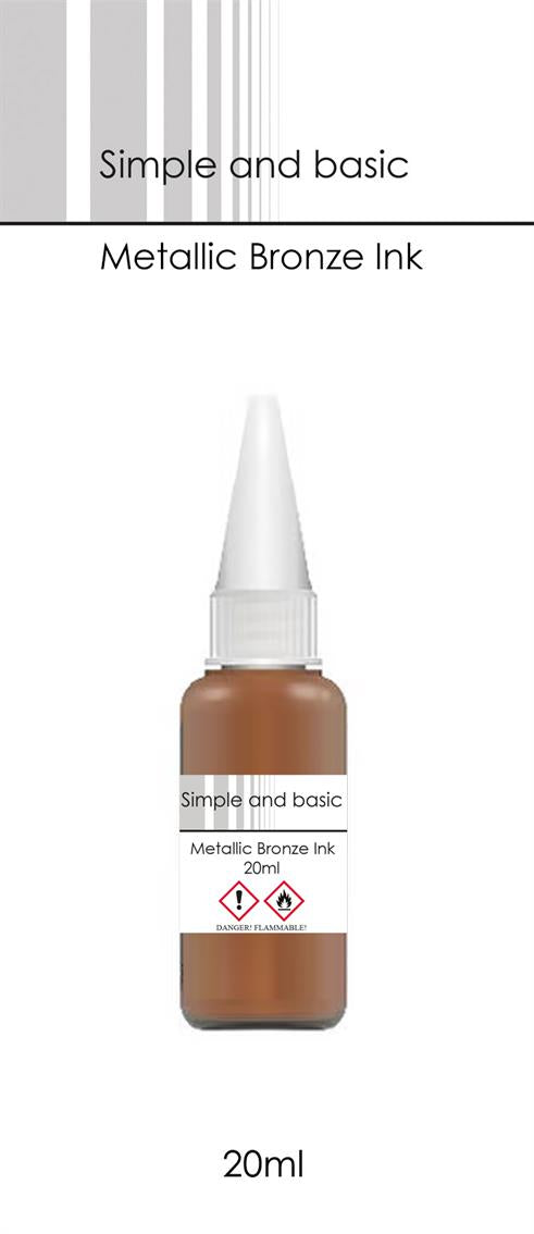 Simple and Basic -Metallic Bronze Ink