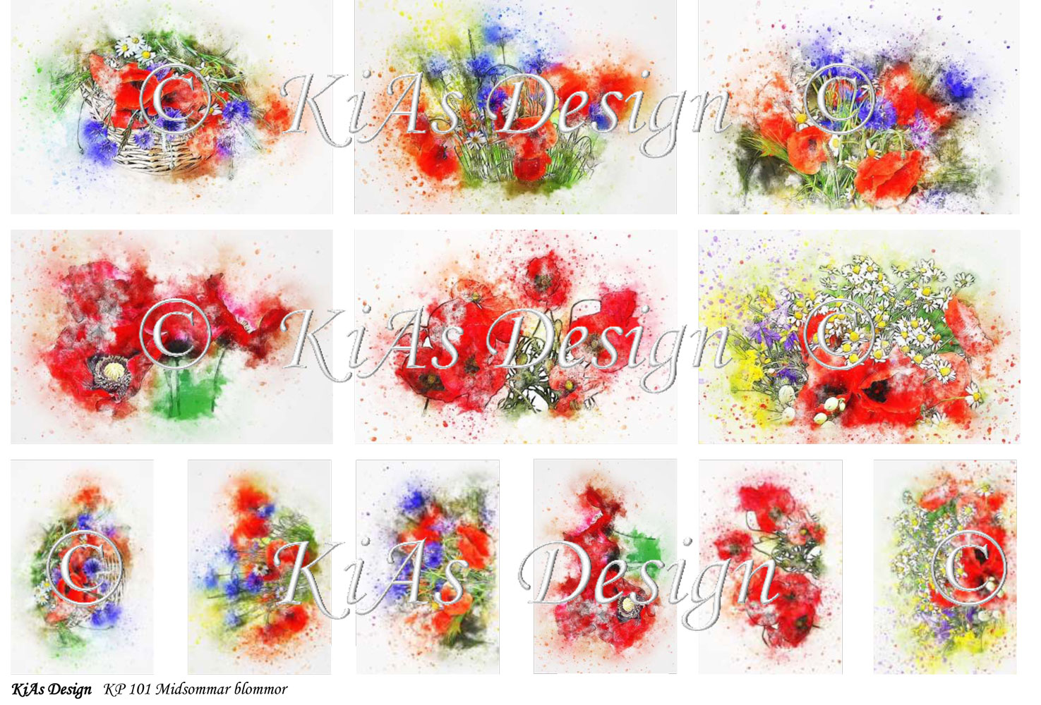 KD Klippark 101 Midsommarblommor