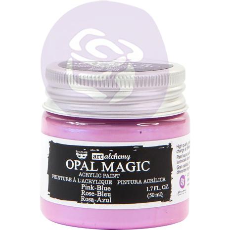 Prima Finnabair Art Alchemy Acrylic Paint 50ml - Opal Magic Pink-Blue