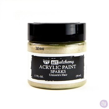 Prima Finnabair Art Alchemy Acrylic Paint 50ml - Sparks Unicorns Hair