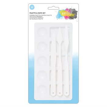 Artiste -Palette & Knife Set 4 pcs   