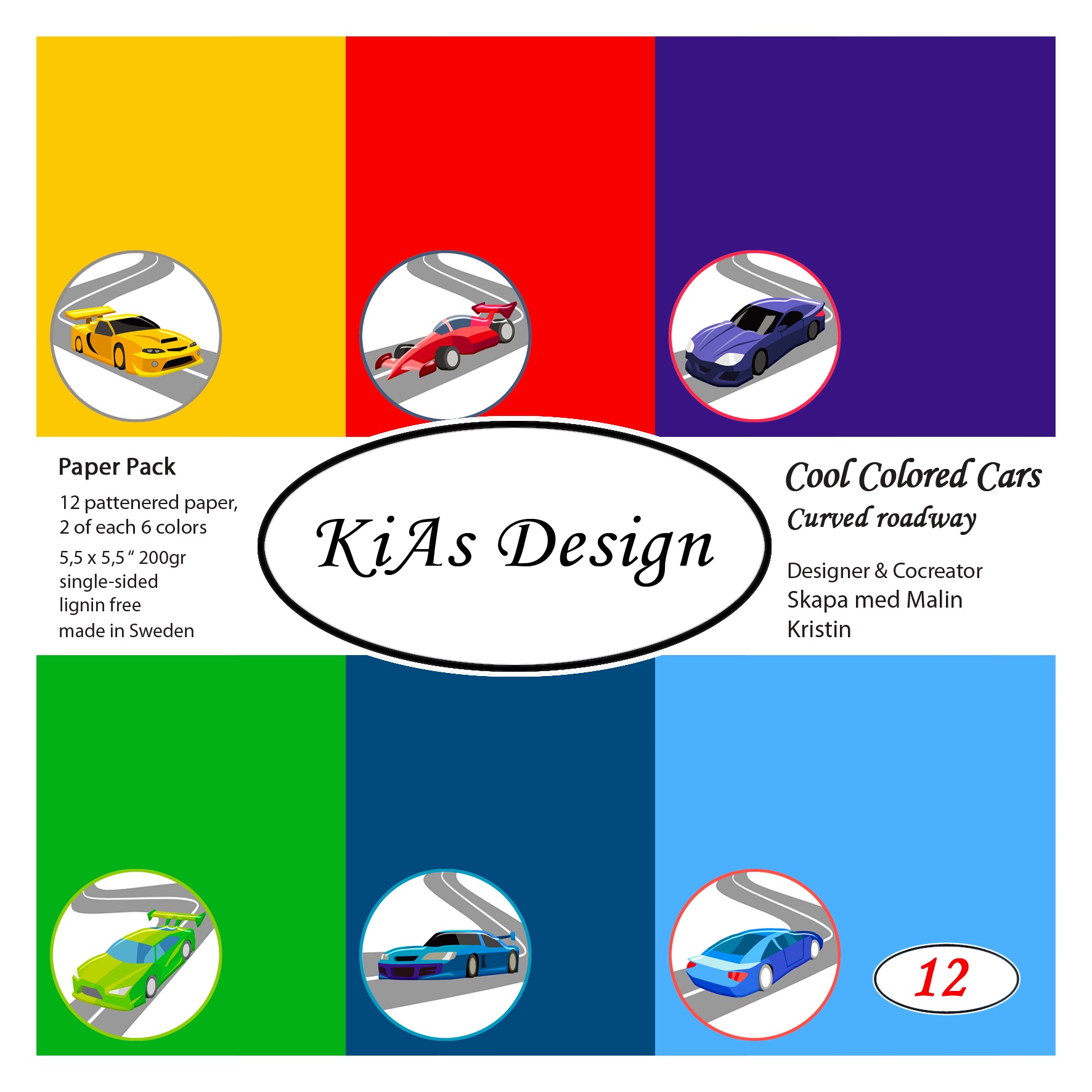 PP KD -Cool Colored Cars, On the road