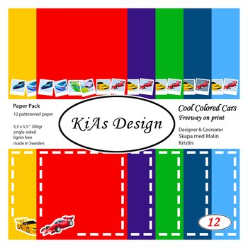 PP KD -Cool Colored Cars, Freeway on print