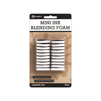 Ranger Mini Ink Blending Replacement Foams 1 inch Round 20