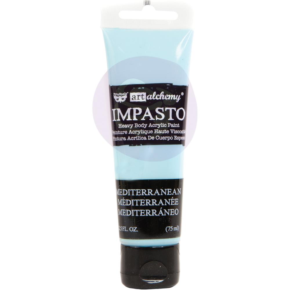 Prima Finnabair Art Alchemy Impasto Paint 75ml -Mediterranean
