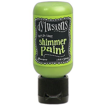 Dylusions Shimmer Paint 29ml -Fresh Lime