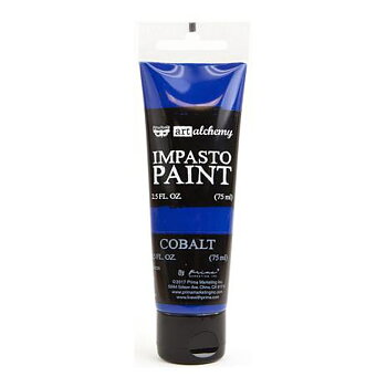 Prima Finnabair Art Alchemy Impasto Paint 75ml -Cobalt