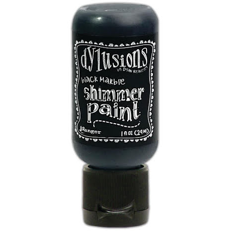Dylusions Shimmer Paint 29ml -Black Marble