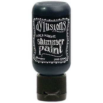 Dylusions Shimmer Paint 29ml -Black Marble