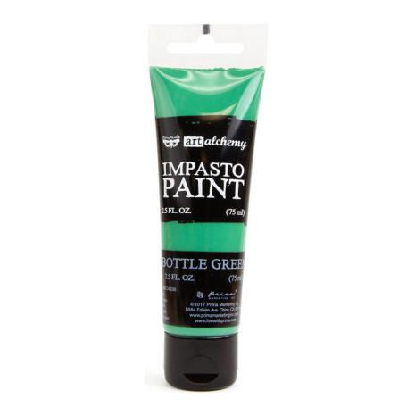 Prima Finnabair Art Alchemy Impasto Paint 75ml -Bottle Green