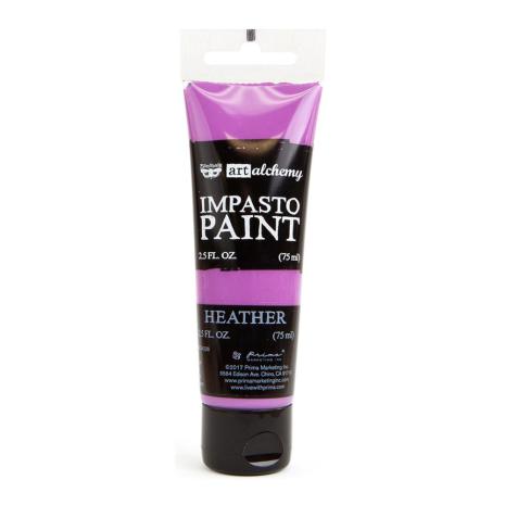 Prima Finnabair Art Alchemy Impasto Paint 75ml -Heather