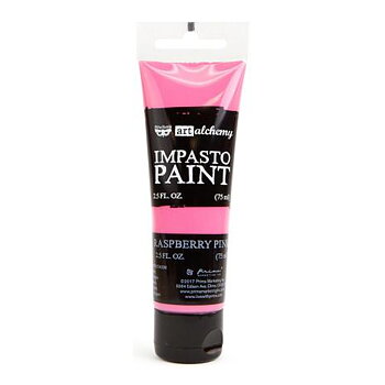 Prima Finnabair Art Alchemy Impasto Paint 75ml -Raspberry Pink
