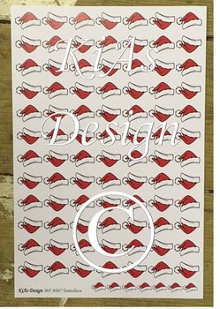 KD Mönsterpapper A007 Tomteluva