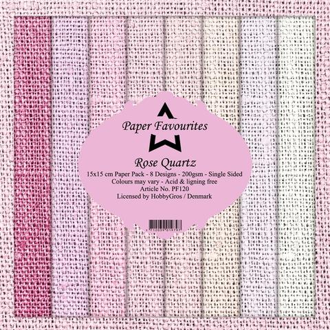 Paper Favourites PP 6x6 Rose Quartz 
