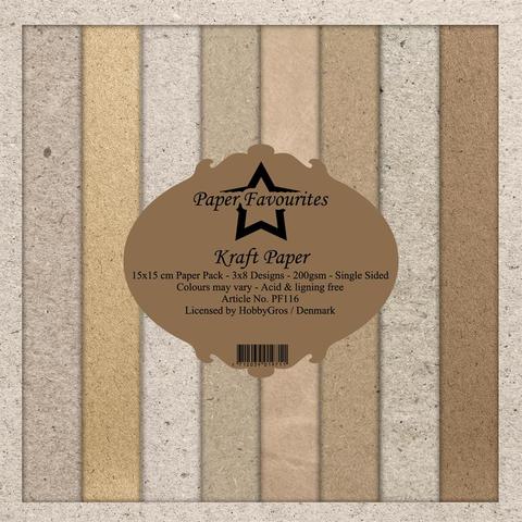 Paper Favourites PP 6x6 Kraft Paper