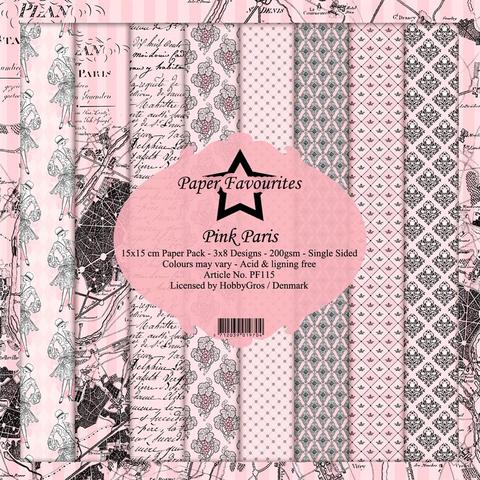 Paper Favourites PP 6x6 Pink Paris