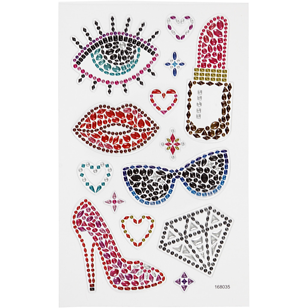 Diamond stickers -Party