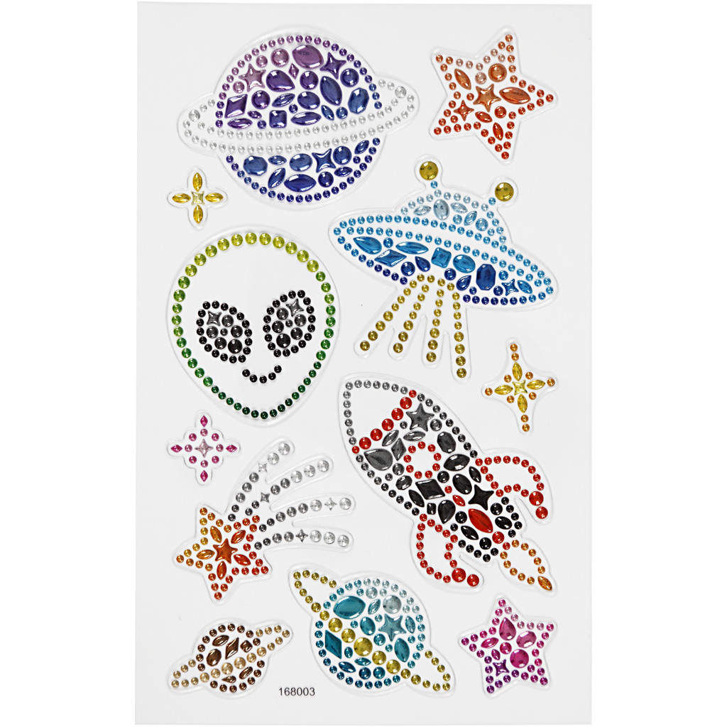 Diamond stickers -Space